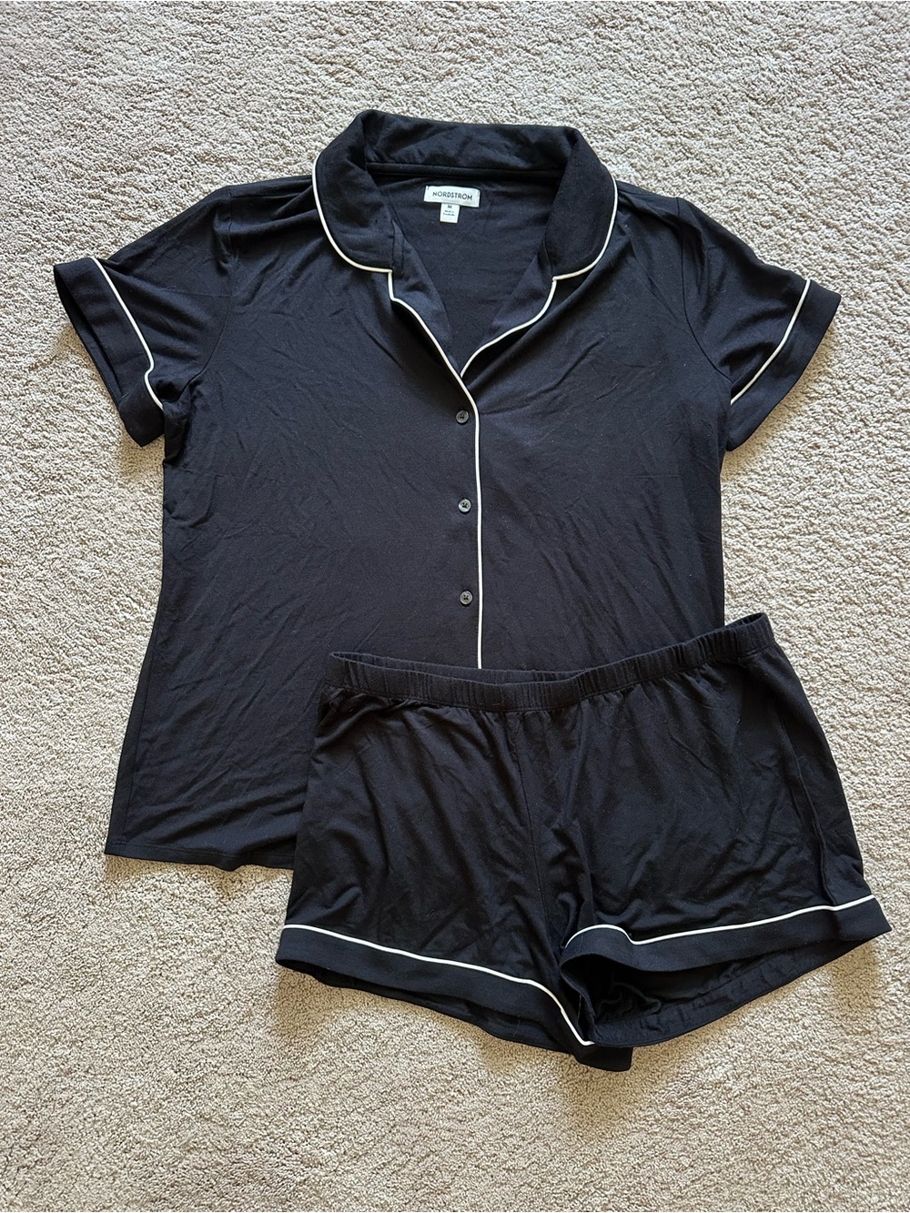 Women’s Nordstrom Short-Sleeve Shorts Pajama Set